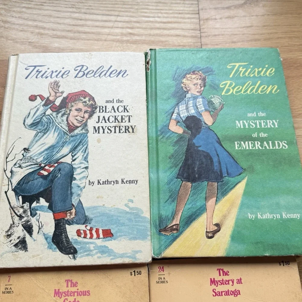 Trixie Belden Books Lot Of 4 Mystery Children's Books Vintage‎ 1960s Reading